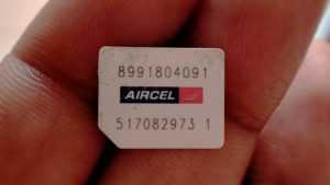 aircel porting problems