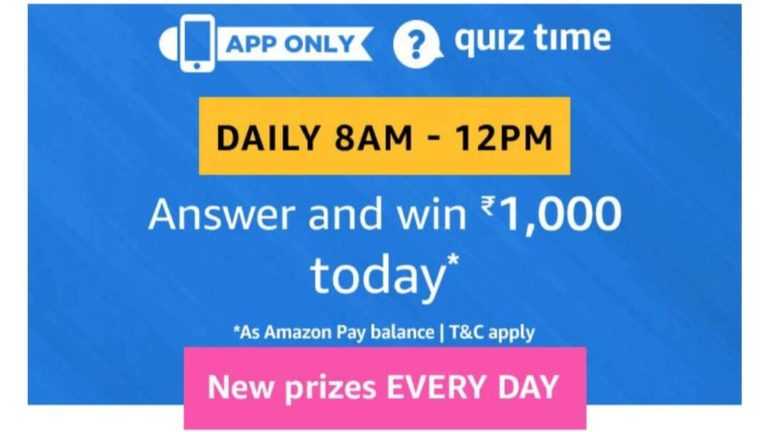 Amazon Quiz 10 June 2019 Answers - 1000 Pay Balance