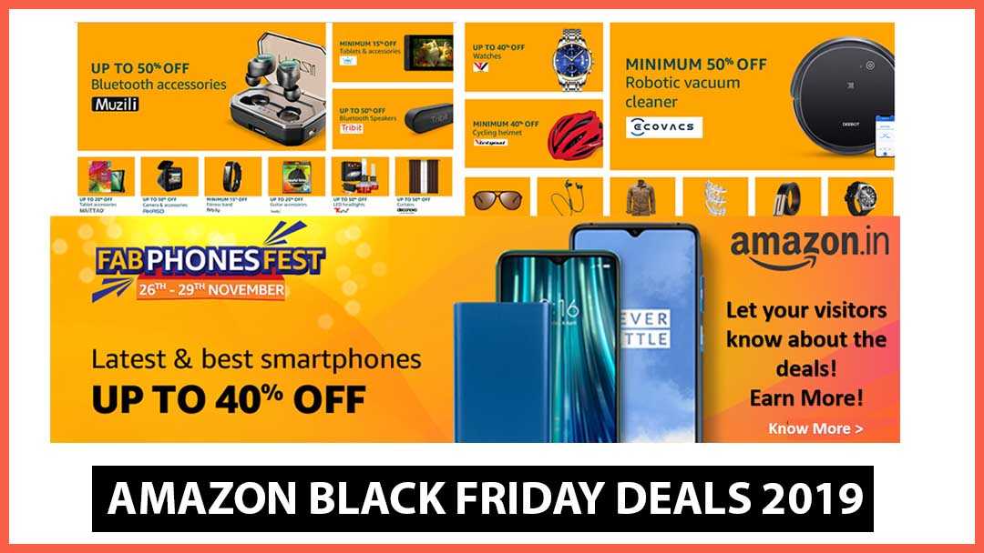 Amazon Black Friday Sale Cyber Monday Sale 2019 India Biggest Discount Ever Tophunt