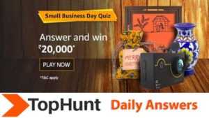 Amazon Small Business Day Quiz