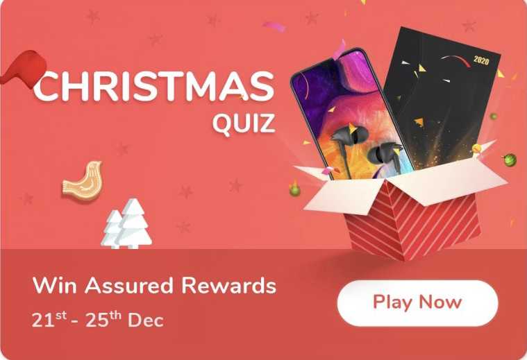 Flipkart Christmas Quiz Answers