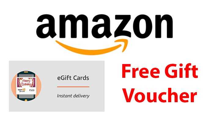 Amazon Free Gift Card Voucher 2020 - Get Rs.10 Instant