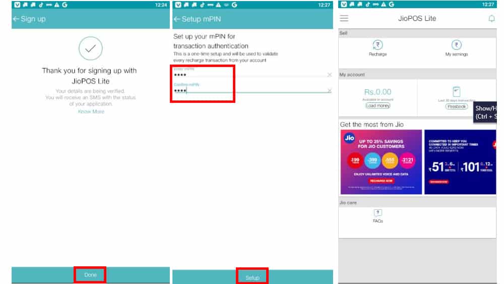 Jio POS Lite App: Recharge and Earn Commission