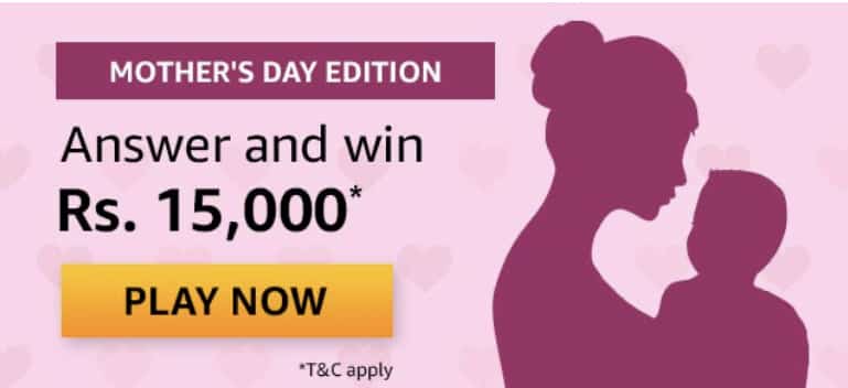 Amazon Mothers Day Edition Quiz