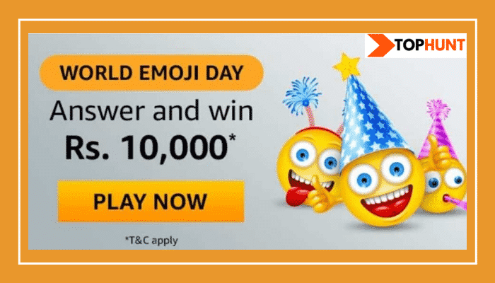 Amazon World Emoji Day Quiz