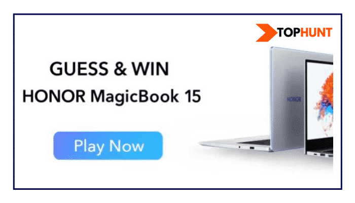 Flipkart Honor MagicBook 15 Quiz Contest Answers