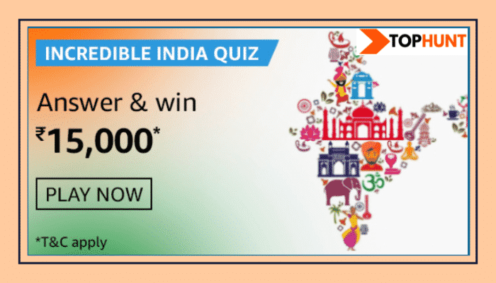 Amazon Incredible India Quiz