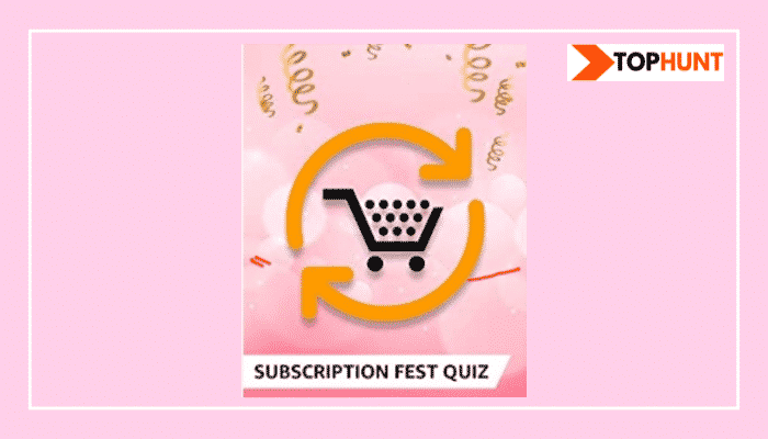 Amazon Subscription Fest Quiz Answers Win - Rs.2000 Pay Balance