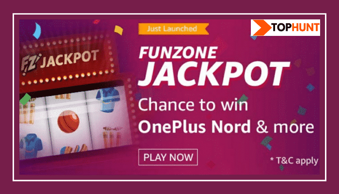 Amazon Funzone Jackpot Quiz Answers Today Win - OnePlus Nord