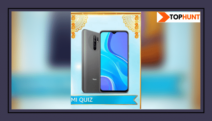 Amazon MI Quiz Answers Today Win - Redmi 9 Prime