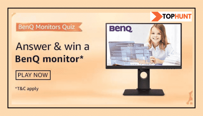 Amazon Benq Monitors Quiz Answers Win Benq Monitor Tophunt