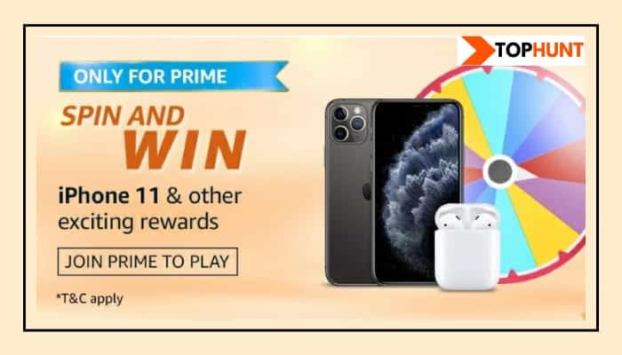 Amazon Only Prime Quiz Answers - Win iPhone 11 & Exciting Rewards