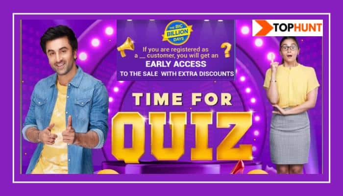 Flipkart Time For Quiz Answers 14th October 2020 Win Rs.50 Off