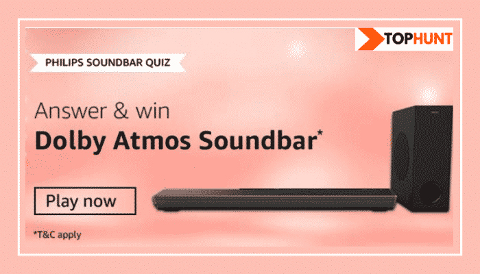 Amazon Philips Soundbar Quiz Answers Win - Dolby Atmos