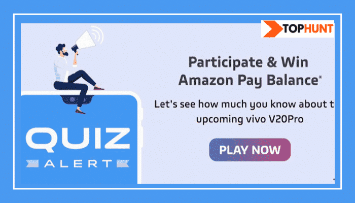 Amazon Vivo V20 Pro Quiz Answers - Win 20000