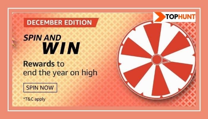 Amazon December Edition Quiz Answers Spin & Win Rewards