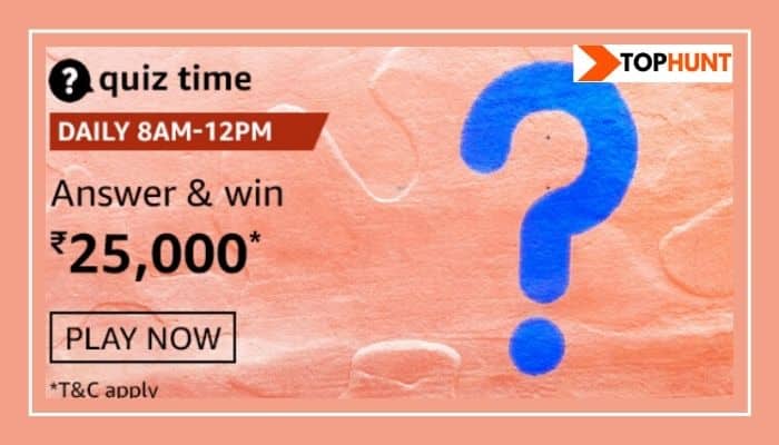 Amazon Quiz 2 December 2020 Answers Win Rs.25000 Pay