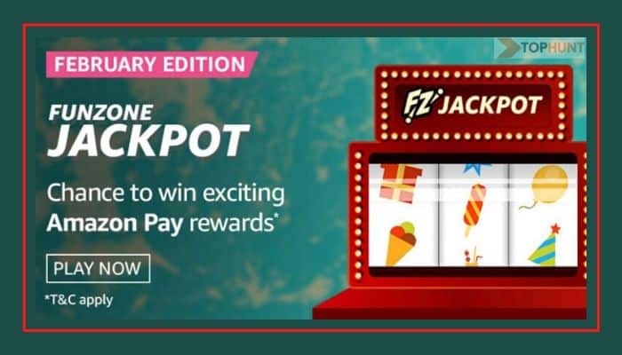 Amazon February Edition Funzone Jackpot Quiz Answers Win ₹50000