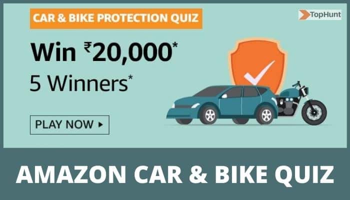 Amazon Business Extra Savings Quiz Answers Win – Rs.20000 Amazon Coupon Carnival Quiz Answers Win – Rs.2000 Pay