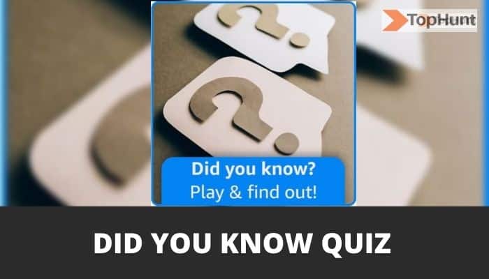 Amazon Oldest in the World Quiz Answers Did you Know