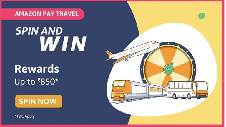 Amazon Pay Travel Quiz Answers Spin and Win Rewards
