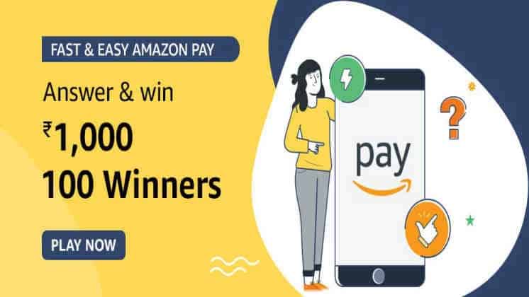 Amazon Fast & Easy Amazon Pay Quiz