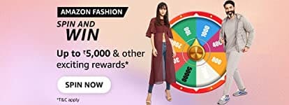 Amazon Fashion Spin and Win Quiz Answers Win 5000