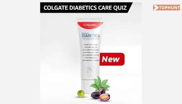 Amazon Colgate Diabetics Care Quiz Answers