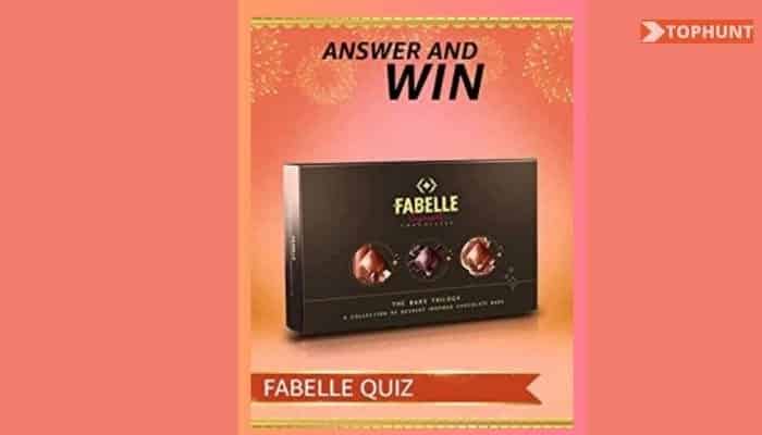 Amazon Fabelle Quiz Answers Win 5000