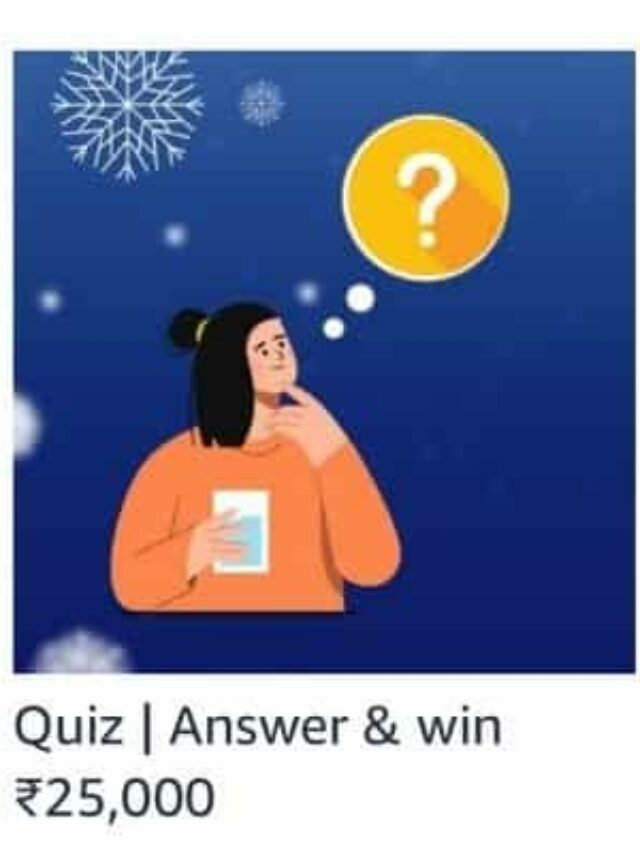 December Edition Quiz Amazon Answers