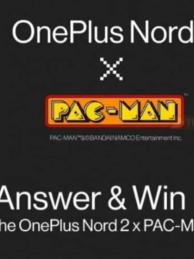 Amazon OnePlus Nord 2 x PAC-Man 5G Quiz Answers