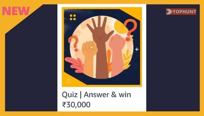 Amazon World Consumer Rights Day Quiz Answers Today Win 30000