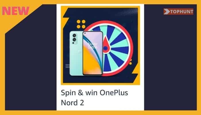 Amazon Smartphones Edition Quiz Answer Spin and Win OnePlus Nord 2
