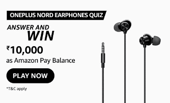 Amazon OnePlus Nord Wired Earphones Quiz Answers Win ₹10000