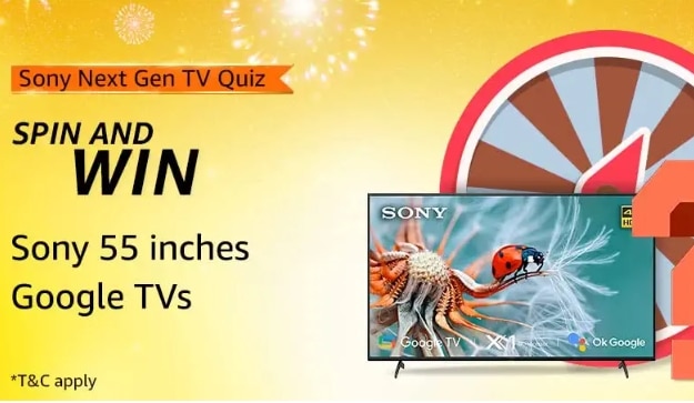 Amazon Sony X74 TV Quiz Answers Win Bravia TV