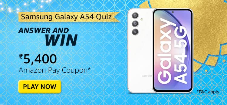 Amazon Samsung Galaxy A54 Quiz Answers What makes Galaxy A54 5G awesome