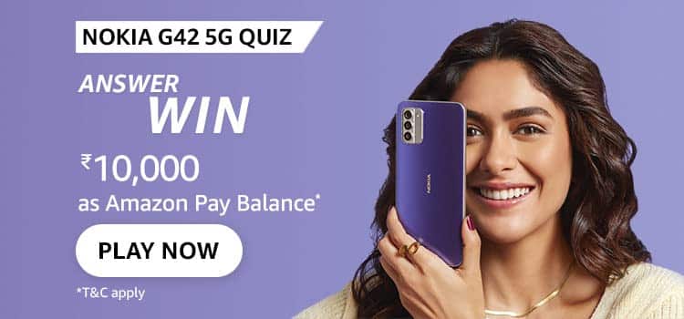Amazon Nokia G42 5G Quiz Answers What is the clock speed of Qualcomm Snapdragon 480+ 5G chip set that has been used in Nokia G42 5G?