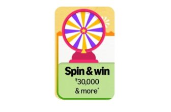 Amazon Daily Spin & Win Prizes worth ₹1,000 every-day