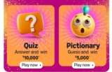 Amazon Holi Special Pictionary Quiz Answers Win 5000