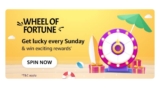 Amazon Wheel Of Fortune Quiz Answers (9 March January 2025): ₹20,000